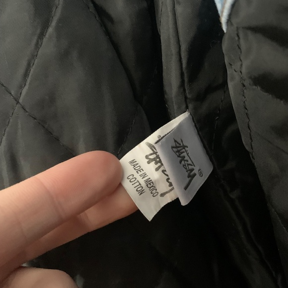 Stussy Denim Zip Down Jacket - Picture 8 of 9
